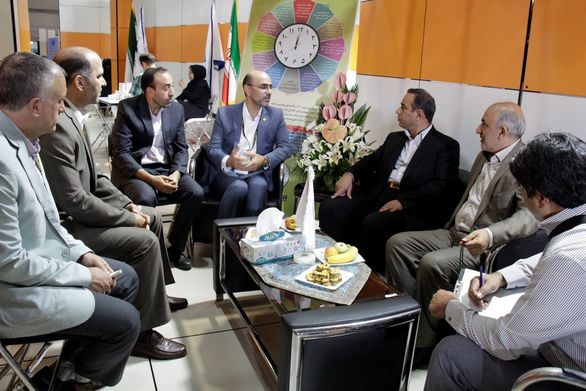 بازدید مدیرعامل بیمه ایران از نمایشگاه الکامپ