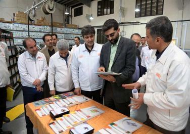 بازدید معاون وزیر صمت از شرکت سایپایدک +تصاویر
