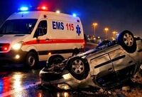 واژگونی پژو ۴۰۵ در ابرکوه یک فوتی و ۸ مصدوم برجا گذاشت

