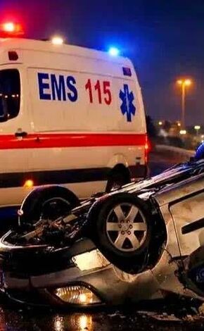 واژگونی پژو ۴۰۵ در ابرکوه یک فوتی و ۸ مصدوم برجا گذاشت
