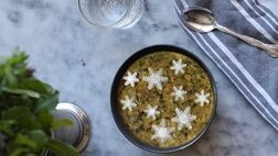 طرز تهیه آش شغلم با دم گوساله مخصوص هوای برفی امروز
