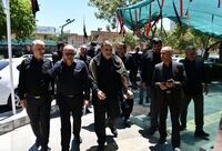 بازدید معاون بانک و بیمه وزارت اقتصاد از موکب بیمه ایران در مشهد
