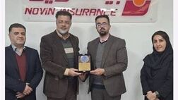 قدردانی مدیرکل پست استان اصفهان از خدمات بیمه نوین
