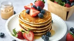 
طرز تهیه انواع پنکیک فوری بدون شیر، با آب، تابه ای 4 و 12 نفره
