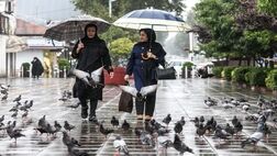 تداوم رگبار باران در نیمه شمالی کشور