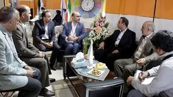 بازدید مدیرعامل بیمه ایران از  نمایشگاه الکامپ