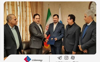 سرپرست معاونت سرمایه انسانی و پشتیبانی بیمه ملت معرفی شد 
