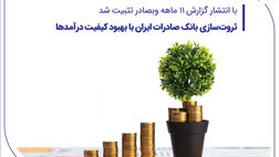 ثروت‌سازی بانک صادرات ایران با بهبود کیفیت درآمدها

