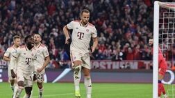 شب درخشان هری کین در UCL
