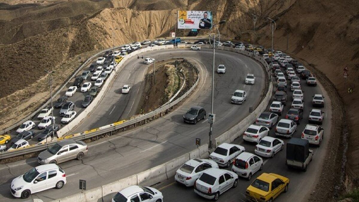 جاده هراز ۳ شب مسدود می‌شود
