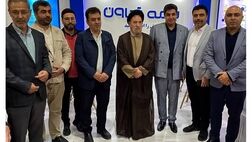 بازدید نماینده مجلس، شهردار و اعضای شورای شهر تبریز از غرفه بیمه تعاون