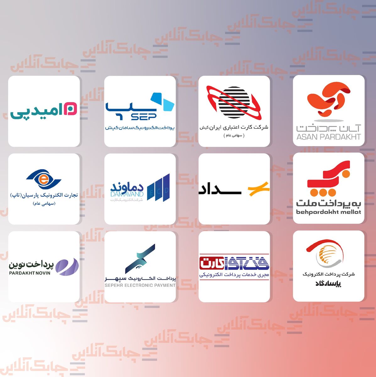 جایگاه کدام شرکت های پرداخت الکترونیک در فروردین ماه صعودی و یا نزولی شد؟+ جدول