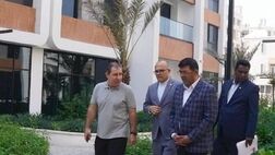 بازدید مدیران ارشد بانک مسکن از پروژه ۱۷۰ واحدی «هسا» کیش / تجربیات موفق طرح‌های مشارکتی بانک مسکن در مناطق آزاد

