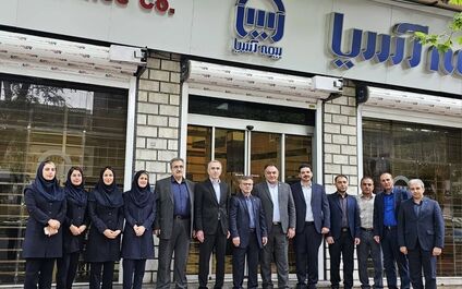 تودیع و معارفه رئیس شعب استان گیلان بیمه آسیا / بازدید عضو هیات مدیره از شعب استان

