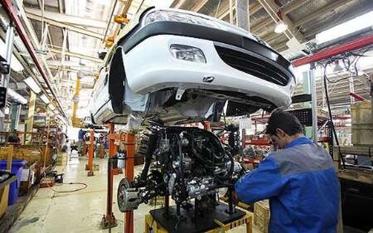 افزایش ۱۰ درصدی تولید خودروسازان